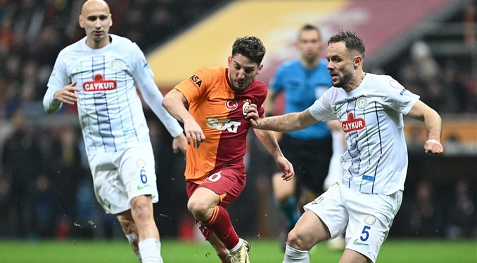 Galatasaray’ın konuğu Çaykur Rizespor: İşte muhtemel 11’ler