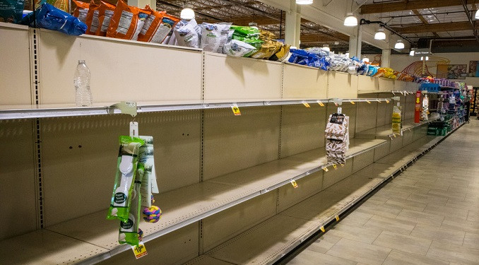 ABD’de liman grevi: Tuvalet kağıdı raflarını boşalttılar