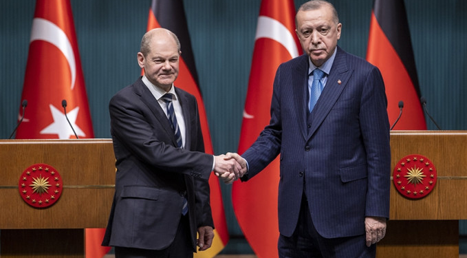 Almanya Başbakanı Scholz Türkiye’de
