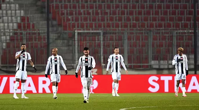 Beşiktaş, Macaristan’da mağlup