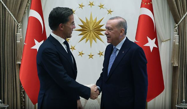 Erdoğan, NATO Genel Sekreteri Rutte’yle görüştü