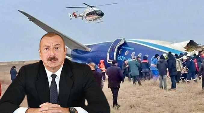 Aliyev: Yolcu uçağını Rusya’nın düşürdüğü kesinleşti