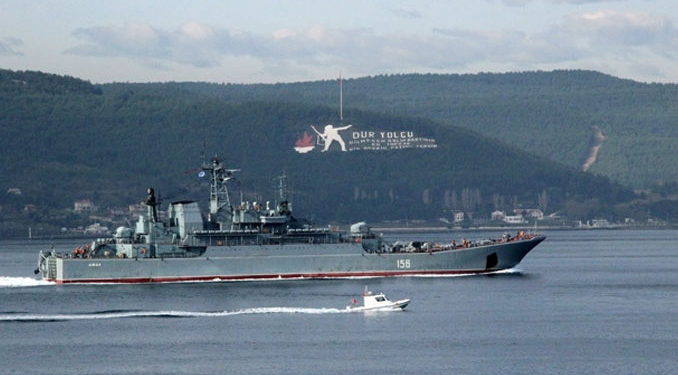 Çanakkale Boğazı transit gemi geçişlerine kapatıldı