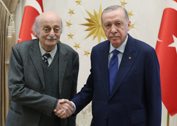 Cumhurbaşkanı Erdoğan Dürzi lider Canbolat’ı kabul etti