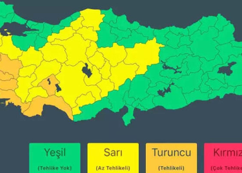 İçişleri Bakanlığı’ndan 6 il için turuncu kod uyarısı