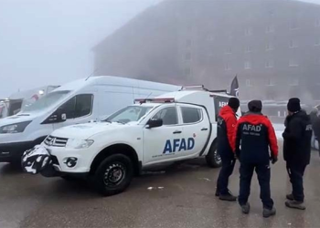 AFAD’dan 76 kişinin hayatını kaybettiği otelde arama