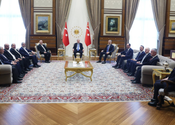 Cumhurbaşkanı Erdoğan, Hamas heyetiyle görüştü