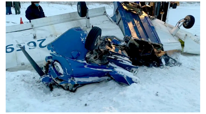 Rusya’da uçak düştü: 2 ölü