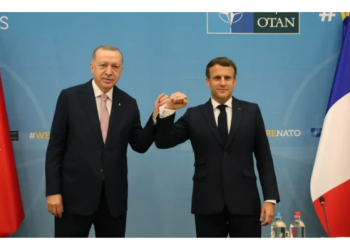 Cumhurbaşkanı Erdoğan, Macron ile görüştü
