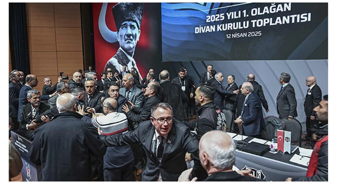 Beşiktaş’tan olaylı Divan Kurulu hakkında açıklama: Soruşturma başlatıldı