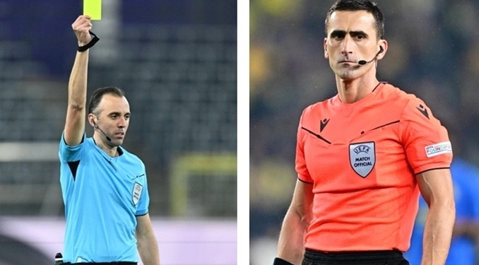 Galatasaray ve Fenerbahçe’nin Avrupa maçlarının hakemleri açıklandı