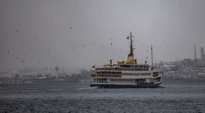 İstanbul’da bazı vapur seferleri iptal edildi