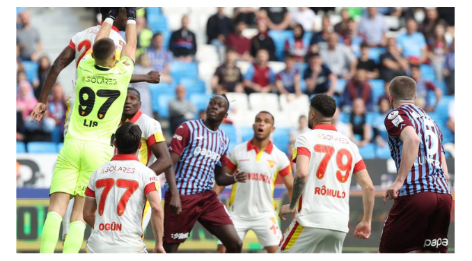 Trabzonspor ile Göztepe berabere kaldı