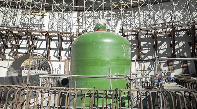 Akkuyu NGS’de kritik aşama: Basınç kompansatörü kuruldu