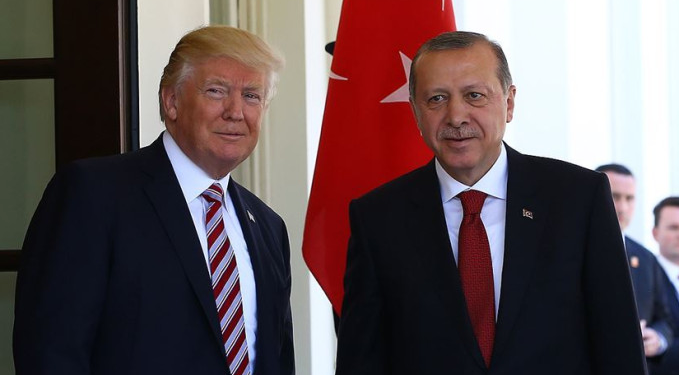 Cumhurbaşkanı Erdoğan, Trump ile görüştü