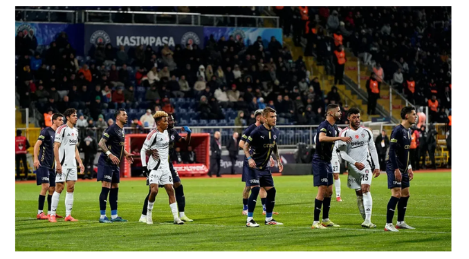 Beşiktaş, Kasımpaşa deplasmanından 1 puan aldı