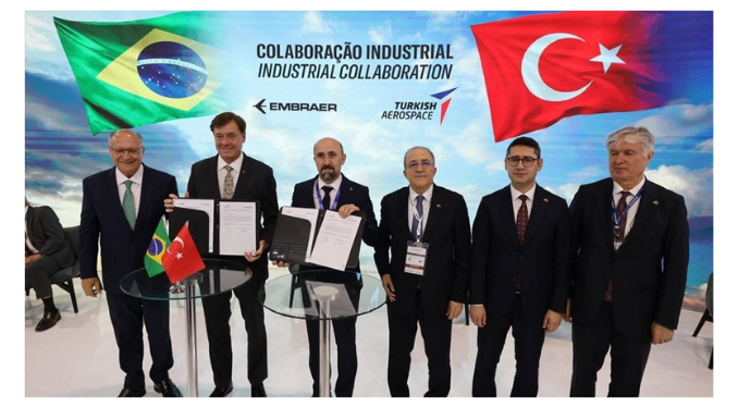 Türkiye, Brezilya ile uçak üretiminde işbirliği yapacak