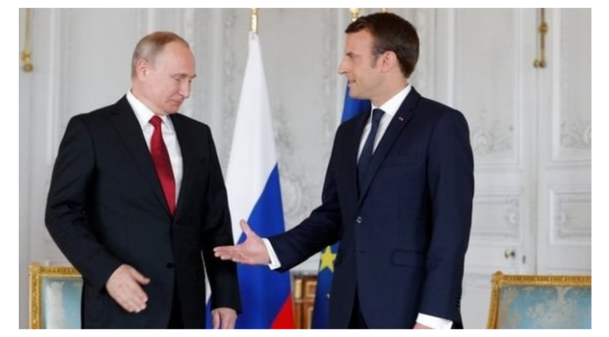 Macron: Putin yalan söylemeyi bıraksın
