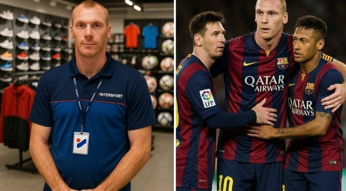 Barcelona’nın 20 milyon euroluk yıldızı AVM’de iş başı yaptı