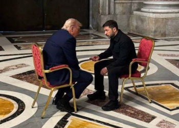 Bazilikada sürpriz buluşma! Zelenskiy: Trump ile koşulsuz ateşkesi görüştük