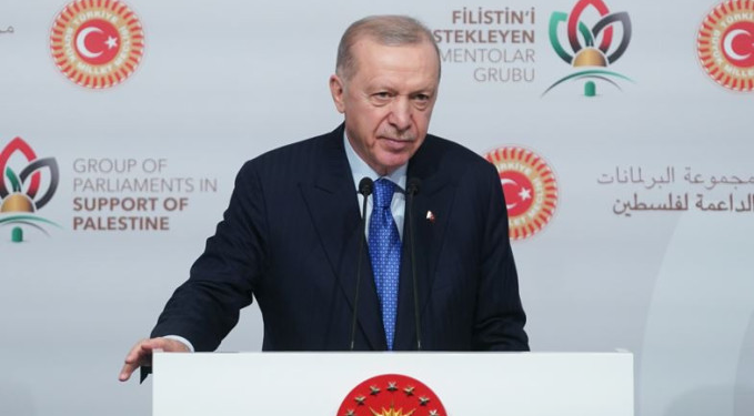 Erdoğan: Filistinlileri topraklarından eden planlar yok hükmünde