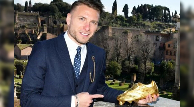 Immobile’den Solskjaer’e ‘altın ayakkabılı’ gönderme