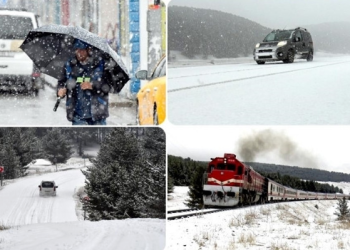 İstanbul dahil birçok ile fırtına, sağanak ve kar yağışı geliyor