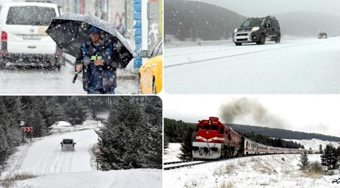 İstanbul dahil birçok ile fırtına, sağanak ve kar yağışı geliyor