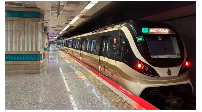 Yenikapı-Hacıosman Metro Hattı 3 Mayıs gecesi kapalı olacak
