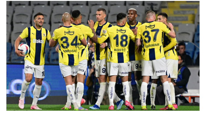 Fenerbahçe deplasmanda Başakşehir’i rahat geçti