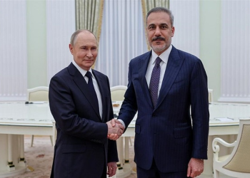 Bakan Fidan, Putin ile bir araya geldi