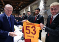 Erdoğan, şampiyon Galatasaray’ı kabul etti