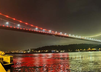 Galatasaray’ın şampiyonluk coşkusu Boğaz’a yansıdı!