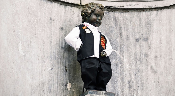 Galatasaray’ın 5 yıldızlı forması Manneken Pis heykeline giydirilecek