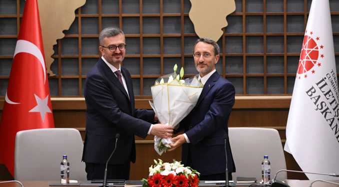 İletişim Başkanlığı’nda devir teslim