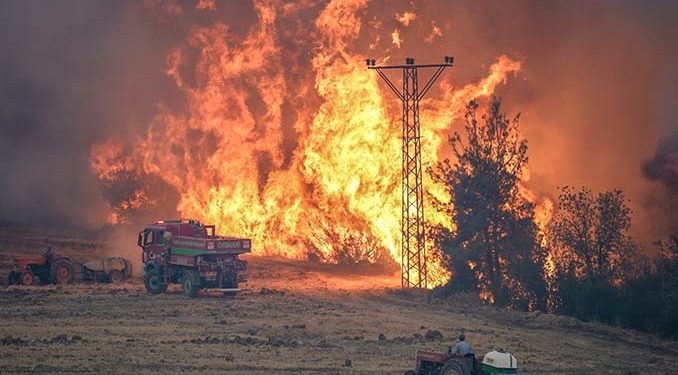Yangın mağdurlarına 10 milyon TL destek