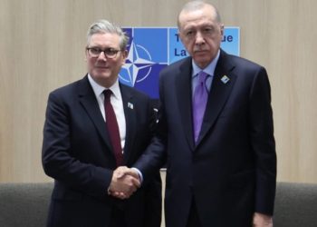 Cumhurbaşkanı Erdoğan, İngiltere Başbakanı Starmer ile görüştü