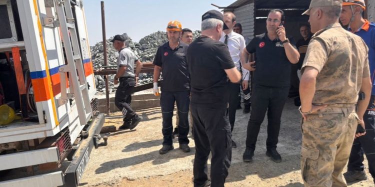 Elazığ’da maden ocağında göçük meydana geldi