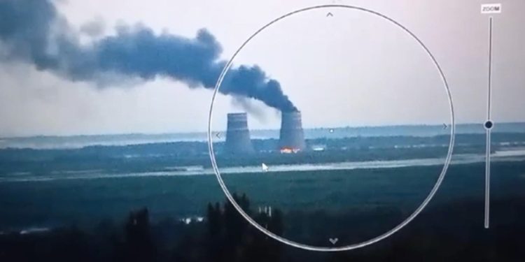 Zaporijya’da nükleer alarm: Santral yakınındaki tesise saldırı