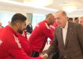 Cumhurbaşkanı Erdoğan’dan güreş şampiyonlarına onurlandırıcı kabul