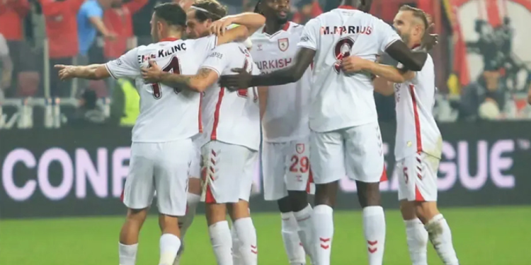 Samsunspor, Konferans Ligi’nde tarih yazdı!