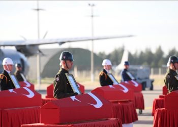 Şehitlere veda! Mürted Hava Üssü’nde son görev
