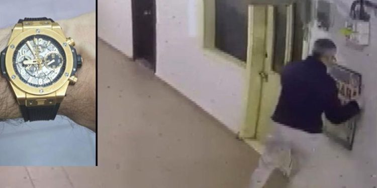 Film gibi hırsızlık: 40 bin dolarlık saati çaldılar