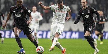 Beşiktaş, Konyaspor’u 2-1 mağlup ederek 3 puanı aldı