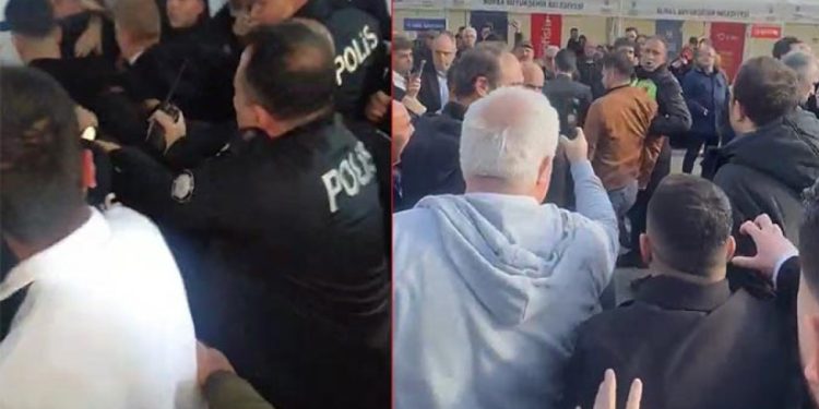 Bursa Büyükşehir Belediye Başkanı’na yumruklu saldırı