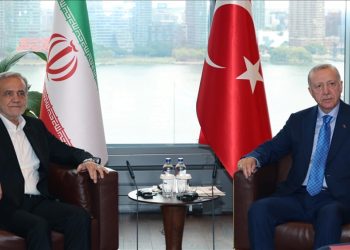 Erdoğan, İran Cumhurbaşkanı Pezeşkiyan ile görüştü